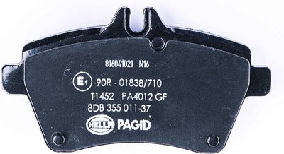 HELLA PAGID 8DB 355 011-371 Bremsbelagsatz - T1452 - Dicke/Stärke: 19mm - Bremssystem: Lucas - für V