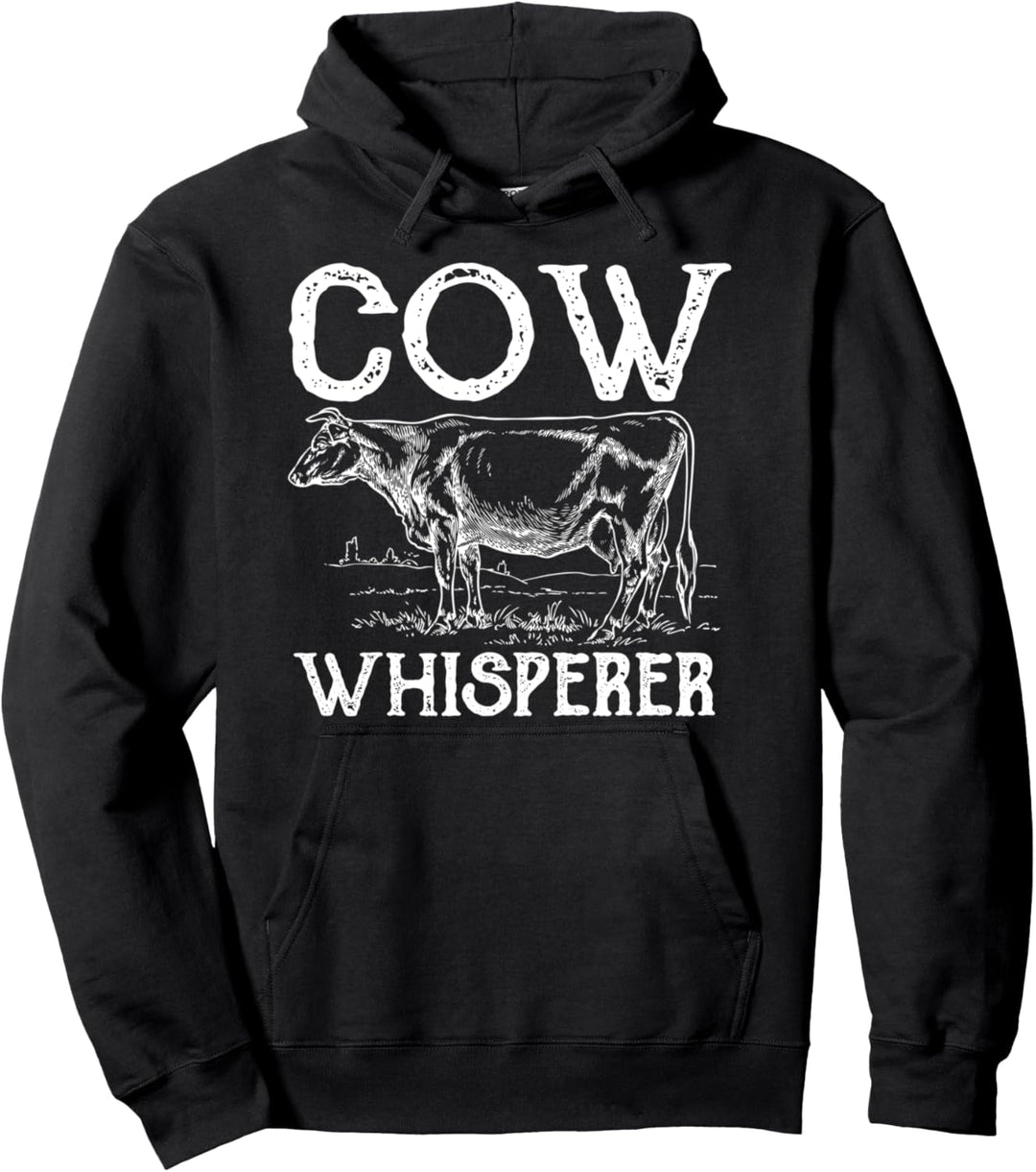 Cow Whisperer | Heifer Lover Design for Cattle Raisers Gift Pullover Hoodie
