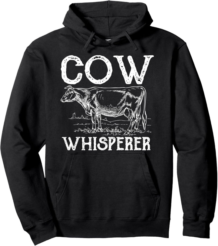Cow Whisperer | Heifer Lover Design for Cattle Raisers Gift Pullover Hoodie