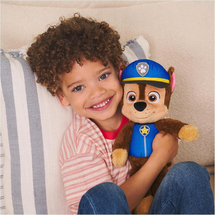 GUND PAW Patrol Schlenkerplüsch Chase, 30 cm - hochwertiges Plüschtier aus weichem Velours-Frottee m