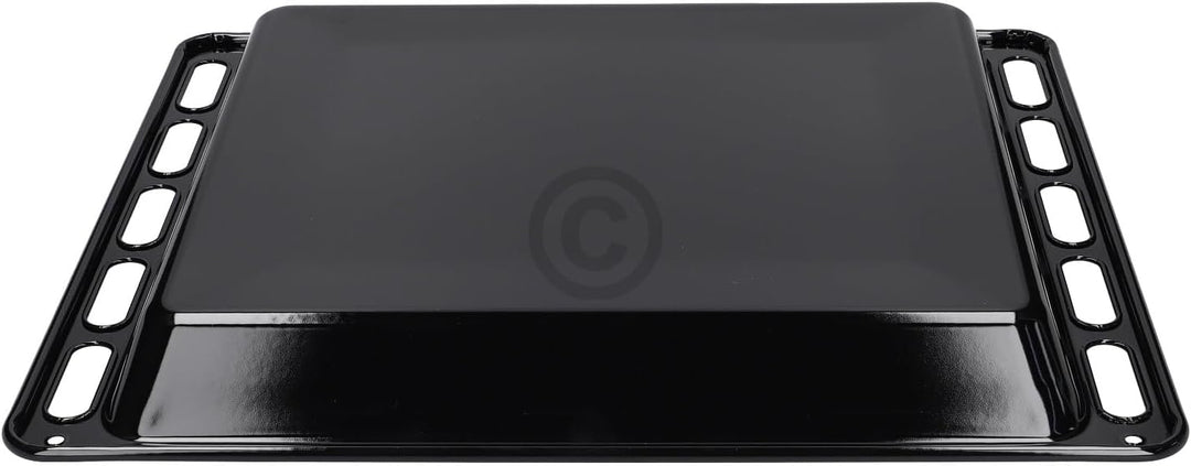 Backblech hoch für Backofen kompatibel mit Electrolux 140128879057 14012887905/7 emaillierte Fettpfa