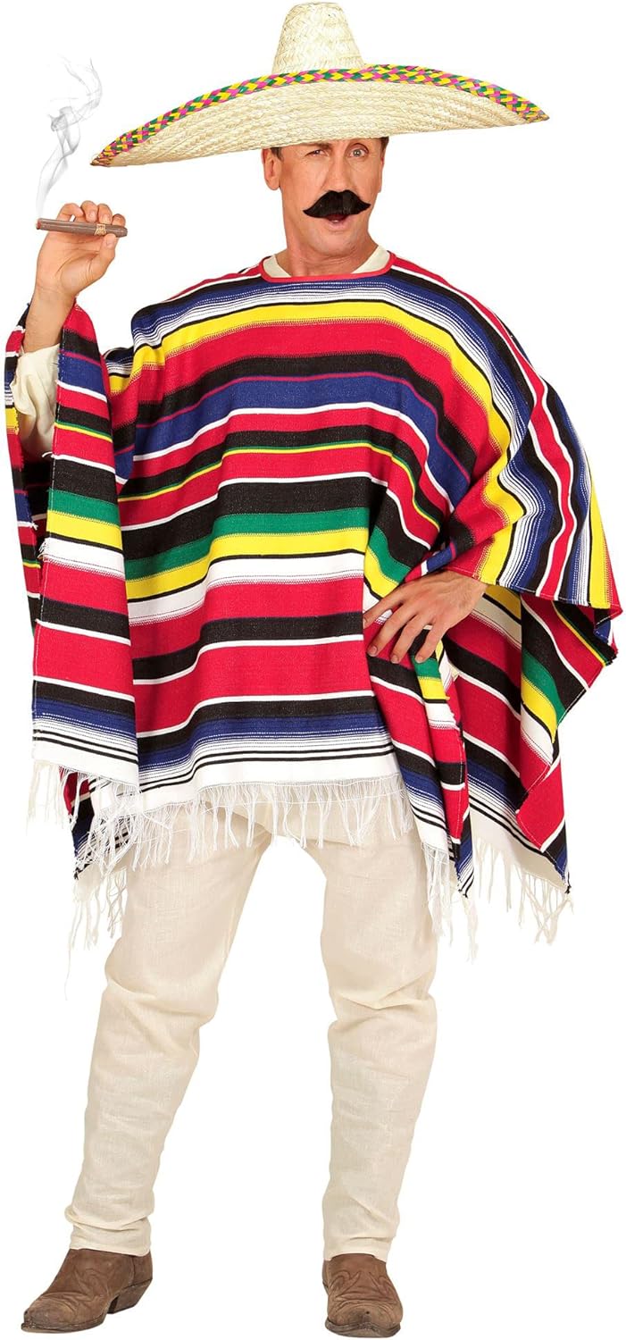 "AUTHENTIC MEXICAN PONCHO"