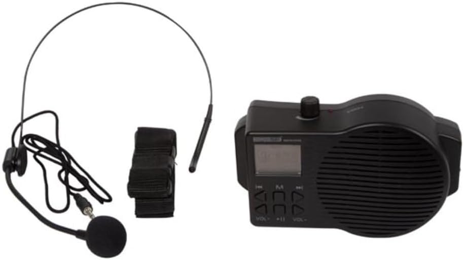 Tragbarer Sprachverstärker mit USB/SD und FM-Radio