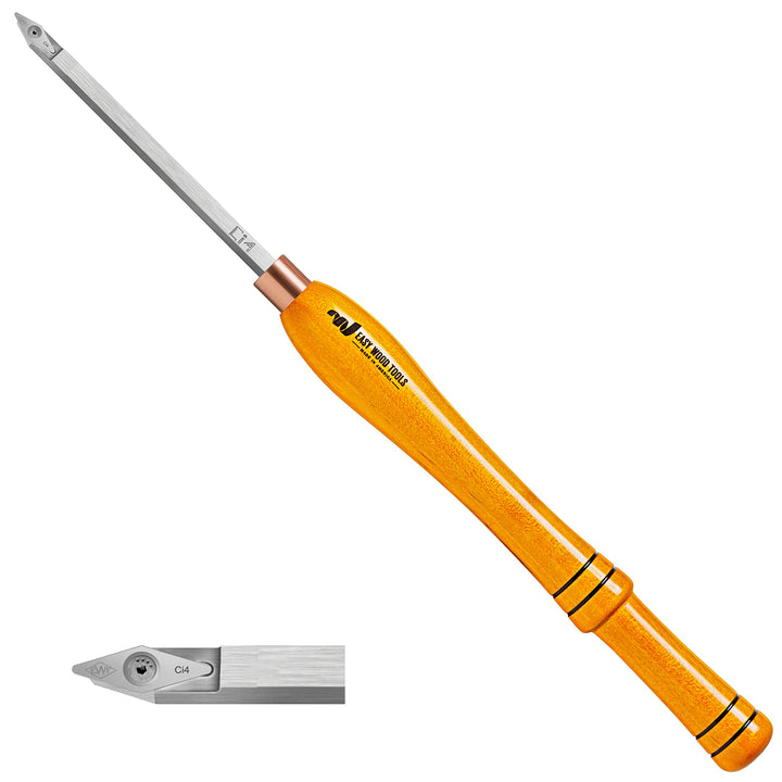 Easy Wood Tools Mid Size Detailer (7300) mit Hartmetalleinsatz Cutter Drehmaschine Holzdrehwerkzeug