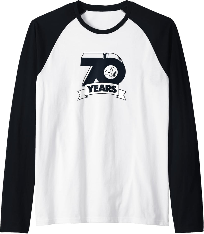 Peanuts Snoopy 70 Jahre Raglan