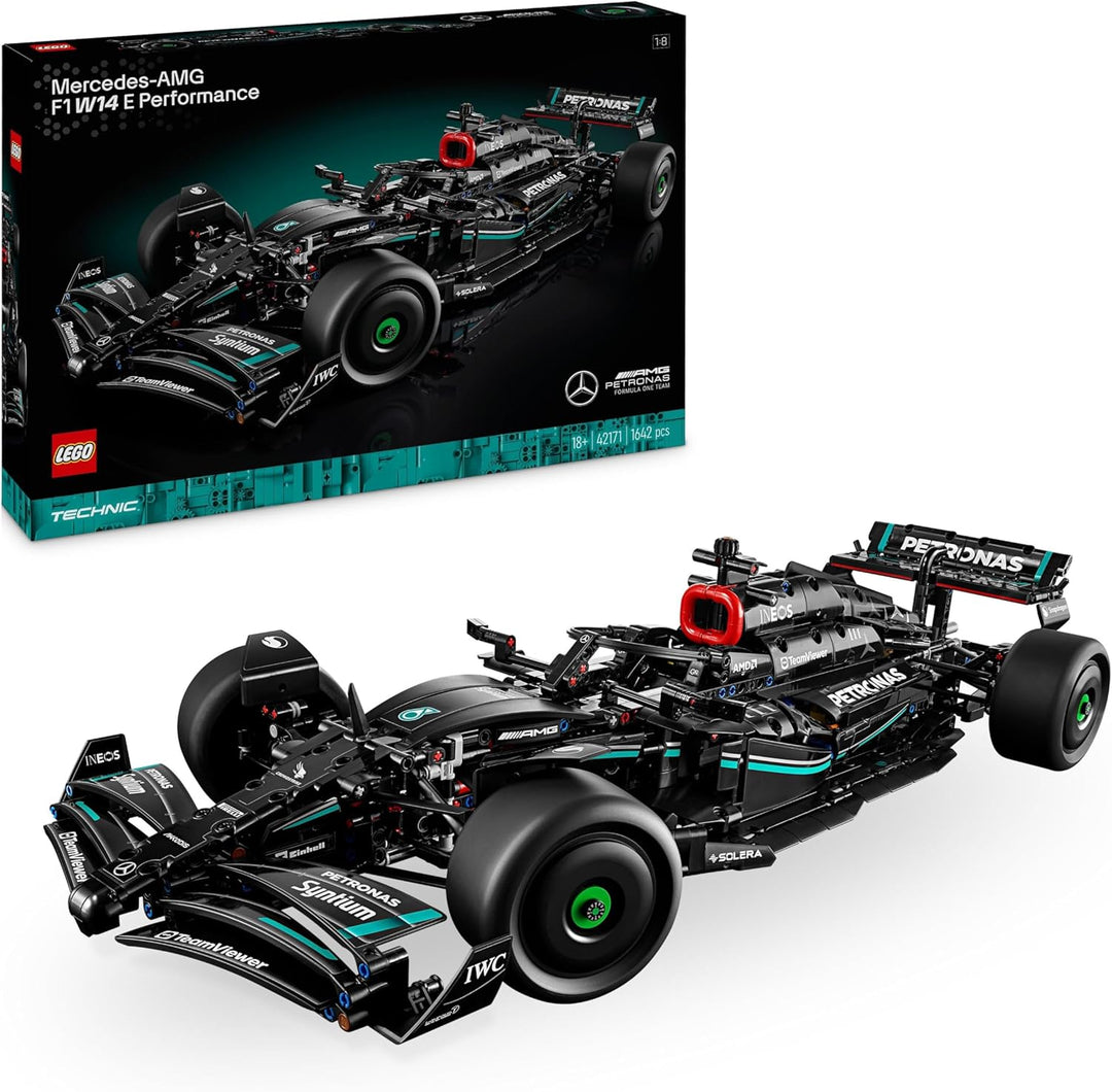 LEGO Technic Mercedes-AMG F1 W14 E Performance, Rennwagen-Bauset, massstabsgetreues Modell für Erwac