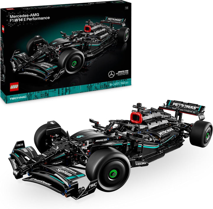 LEGO Technic Mercedes-AMG F1 W14 E Performance, Rennwagen-Bauset, massstabsgetreues Modell für Erwac