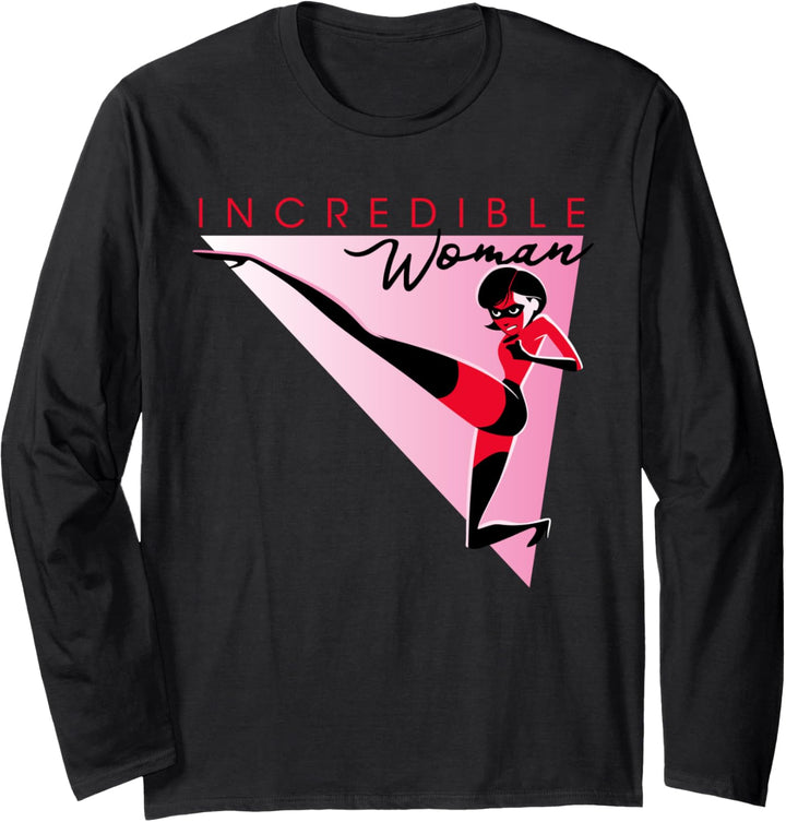 Disney PIXAR Elastigirl Incredible Woman Langarmshirt