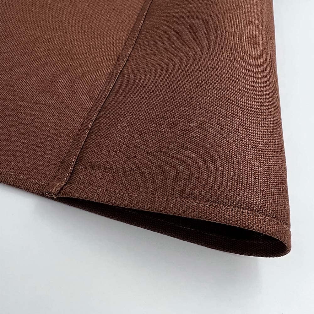 Vivi Idee® 6er Tischsets Platzset 100% Baumwolle Platzdeckchen Stoff abwaschbar Handgenäht 52x33cm (