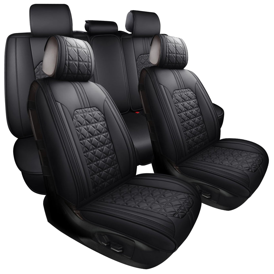 YOUXIU Autositzbezüge Komplettset Universal Fit für VW Golf Polo Tiguan BMW Audi Ford Benz Wasserdic
