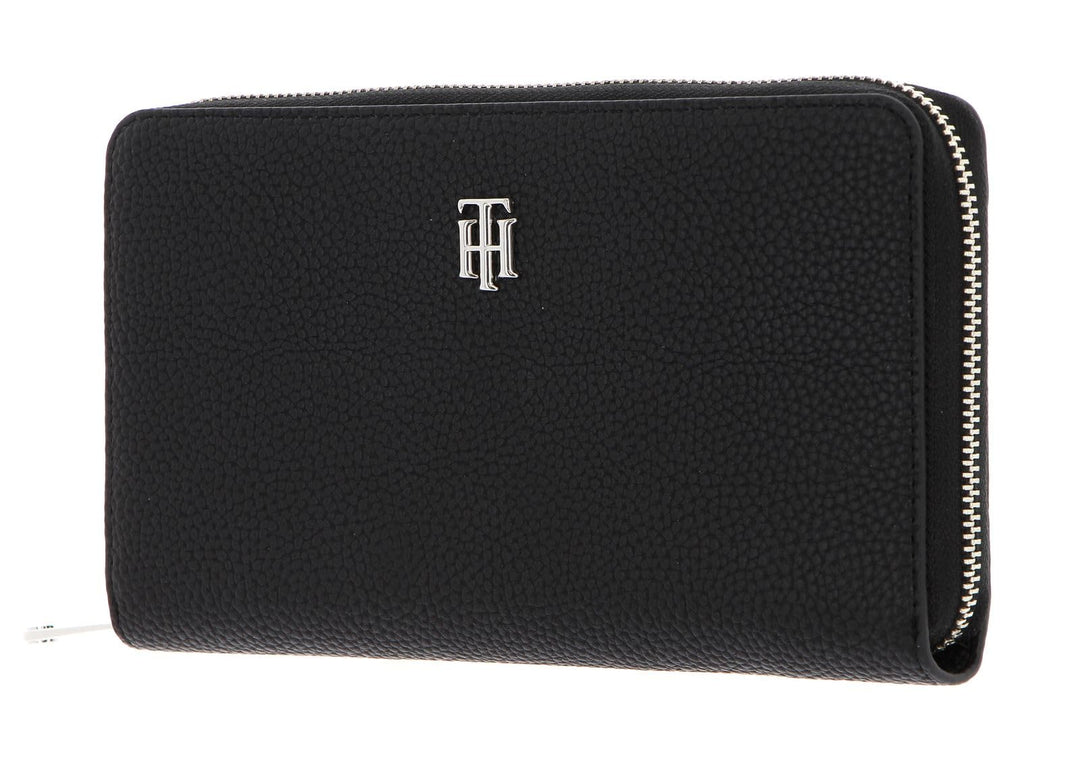 Tommy Hilfiger Damen Th Element Reisezubehör-Reisebrieftasche, Schwarz