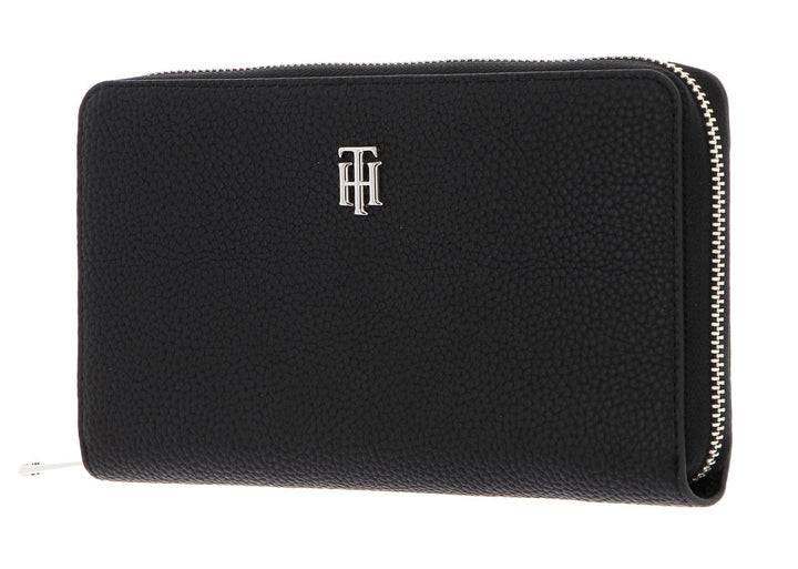 Tommy Hilfiger Damen Th Element Reisezubehör-Reisebrieftasche, Schwarz
