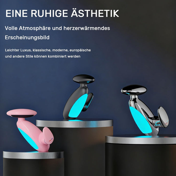 Wasserhahn Bad mit Ausziehbar Brause, Armatur Badezimmer mit 4 Strahlarten, 360° Drehbar badezimmer