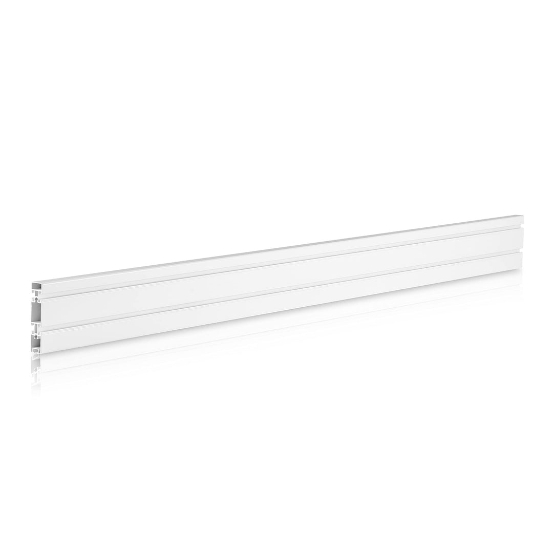 InLine Slatwall - Befestigung für das Slatwall System zur Wandmontage, Wandhalterung Aluminium Panel