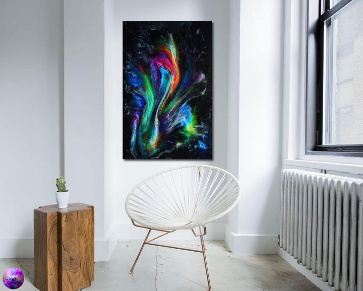 Gemälde Abstrakte Malerei Original - moderne hochglanz Wandbilder XXL - Resin Art Kunst Bild Harz Un