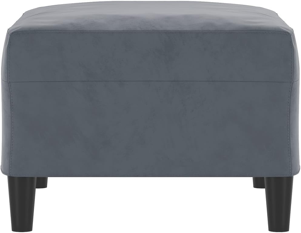 vidaXL Fusshocker, Sitzhocker Sitzbank mit Holzrahmen, Polsterhocker Hocker für Wohnzimmer, Fussbank