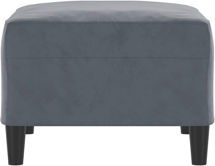 vidaXL Fusshocker, Sitzhocker Sitzbank mit Holzrahmen, Polsterhocker Hocker für Wohnzimmer, Fussbank