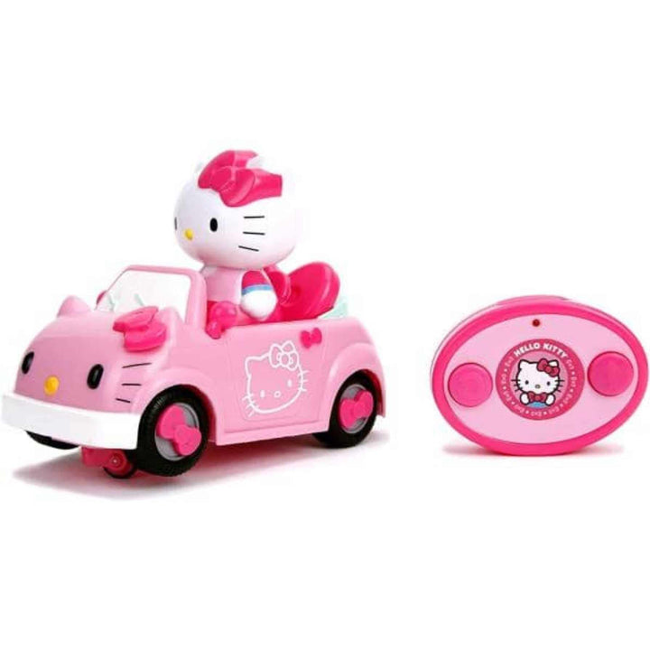 Dickie 7/253244000 Toys Hello Kitty Convertible IRC Vehicle, RC Fahrzeug, Ferngesteuertes Auto mit I