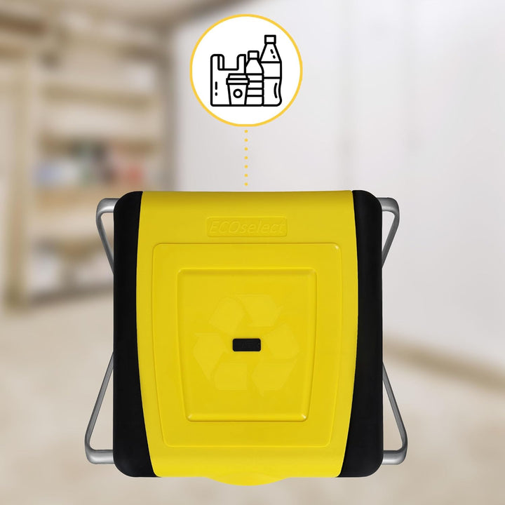 KOTARBAU® Müllsackständer 1 Fach Müllbehälter 33 x 45 x 85 cm Gelber Sack Ständer Metall Plastikmüll