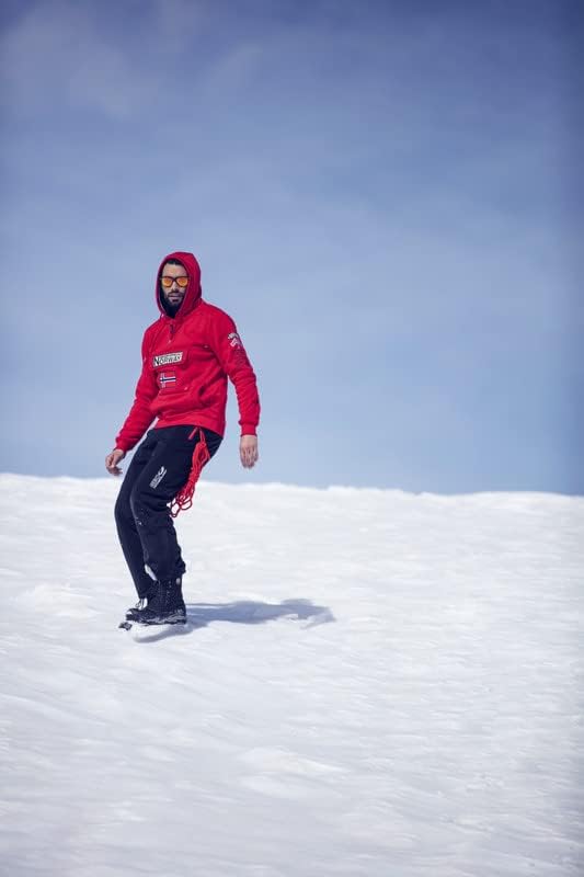 Geographical Norway GYMCLASS Men - Herren Kapuzenpullover Hoody S Grün, S Grün