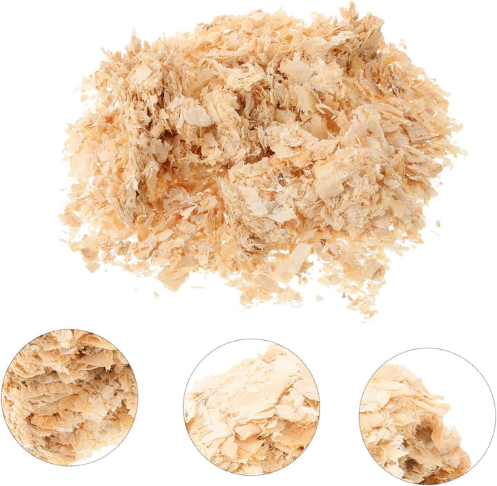 BESPORTBLE Staubfreie Hamster-holzspäne Einstreu Mit Geruchsbindender Wirkung Langlebige Kleintier-e