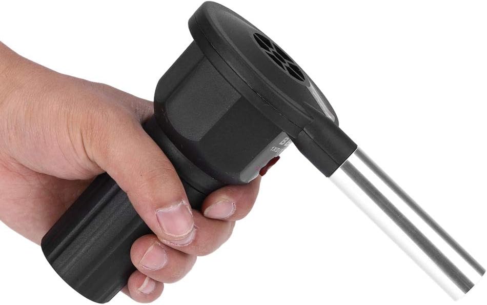 Yosoo Health Gear Tragbarer Grillventilator für den Aussenbereich, leistungsstarker Luftstrom, ideal