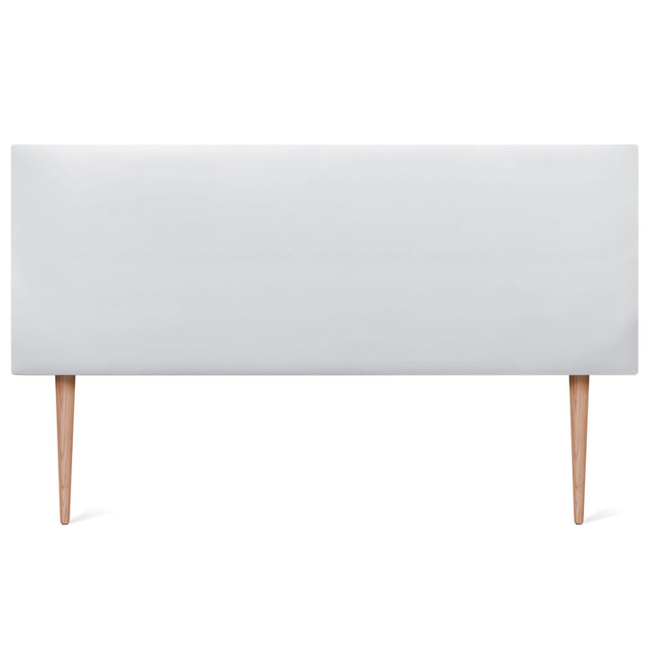 DHOME Kopfteil aus Kunstleder oder Stoff AQUALINE Glatt Mit Beinen - Gepolstert Luxusbett (150x105cm