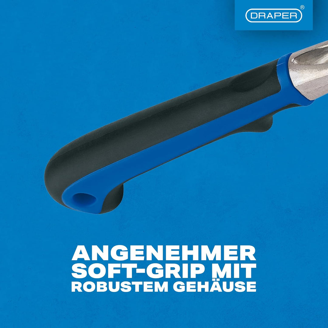 Draper 17156 Zugschaber, Wolframkarbid, Blau