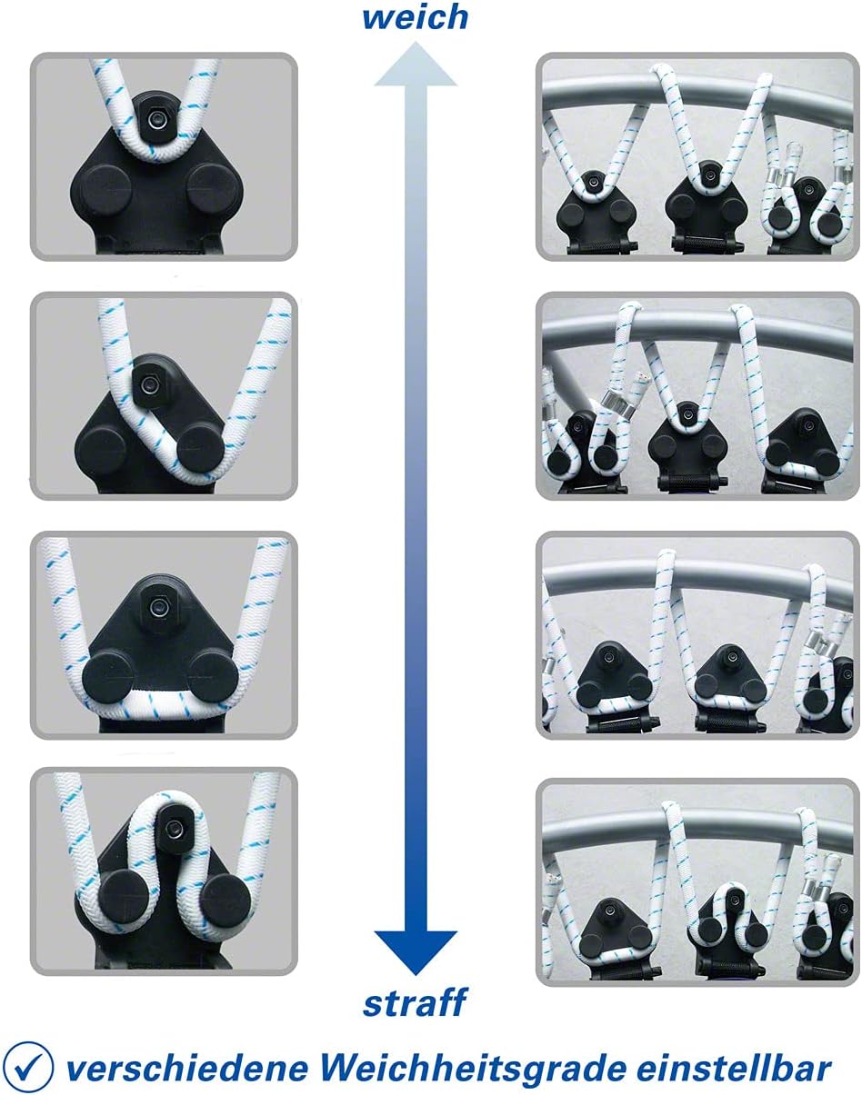 Trimilin Trampolin Jump 111 Vario Plus, ø 111 cm, bis 110 kg Neongelb, Neongelb