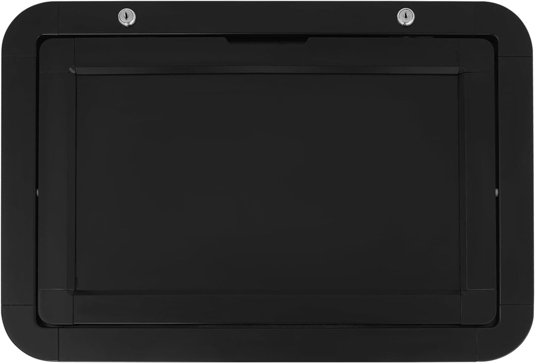 Wand Klapptisch für Wohnmobile mit 2 Paare Schlüssel, 60x42cm, Tragfähigkeit 20kg, Rechteckig, Dual-