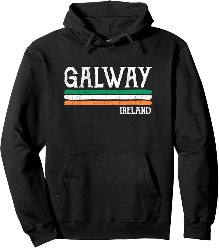 Vintage Galway Irland Irisch Pullover Hoodie