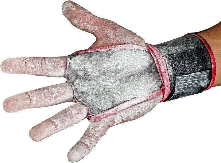 JerkFit WODies 2 in 1 Handgelenkbandage und Handflächenschutz XL Rot, XL Rot