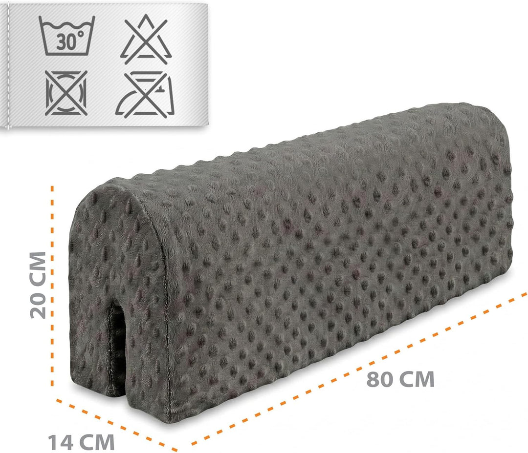 Bettkantenschutz für Kinderbetten 80 cm - Schutz für Bettrahmen Baby Bett rausfallschutz für boxspri