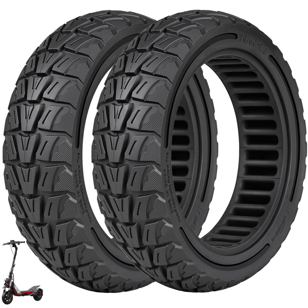 70/60-7,5 Vollreifen für Segway ZT3 Pro D/Ninebot MAX G3 D Elektroroller Ersatzreifen Vollgummireife
