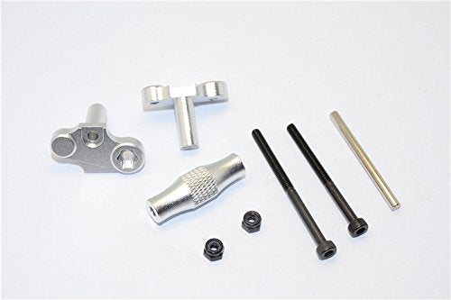 GPM Kyosho Motorcycle NSR500 Tuning Teile Aluminium Front Chassis Holder - 1 Set Silver