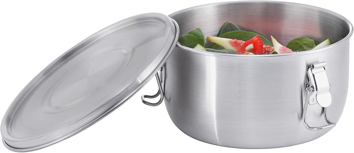 Tatonka Edelstahldose Foodcontainer - Essensbehälter mit Deckel, Clip-Verschlüssen - 0,75L / 1L / 1,