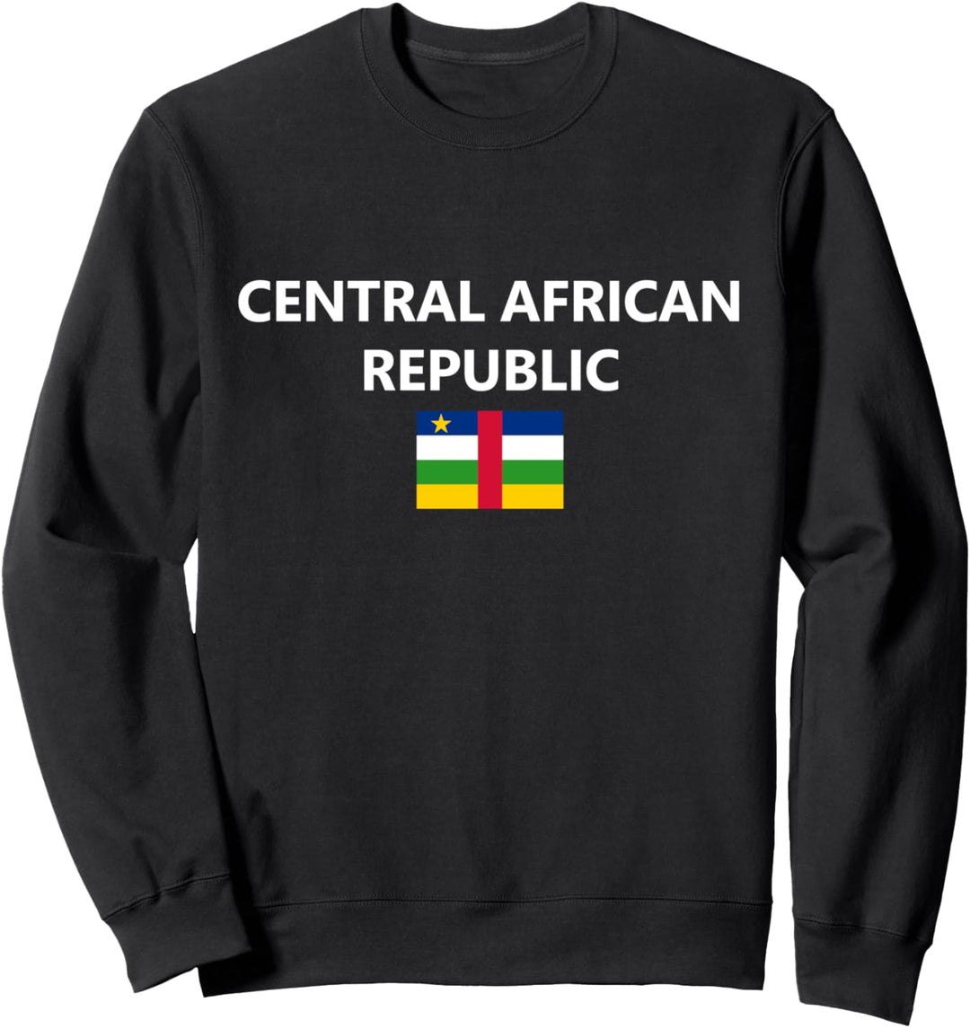Central African Republic Flagge Land Flag Country Sweatshirt
