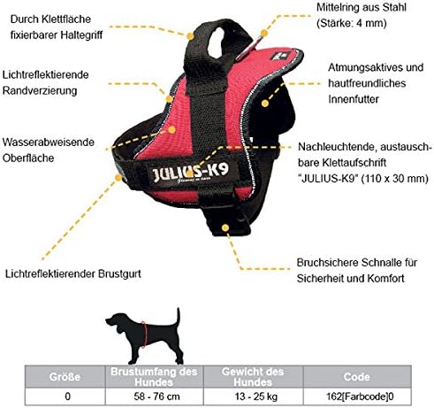 K9 Powergeschirr, Grösse: M/0, Kiwi M/0 Kiwi, M/0 Kiwi