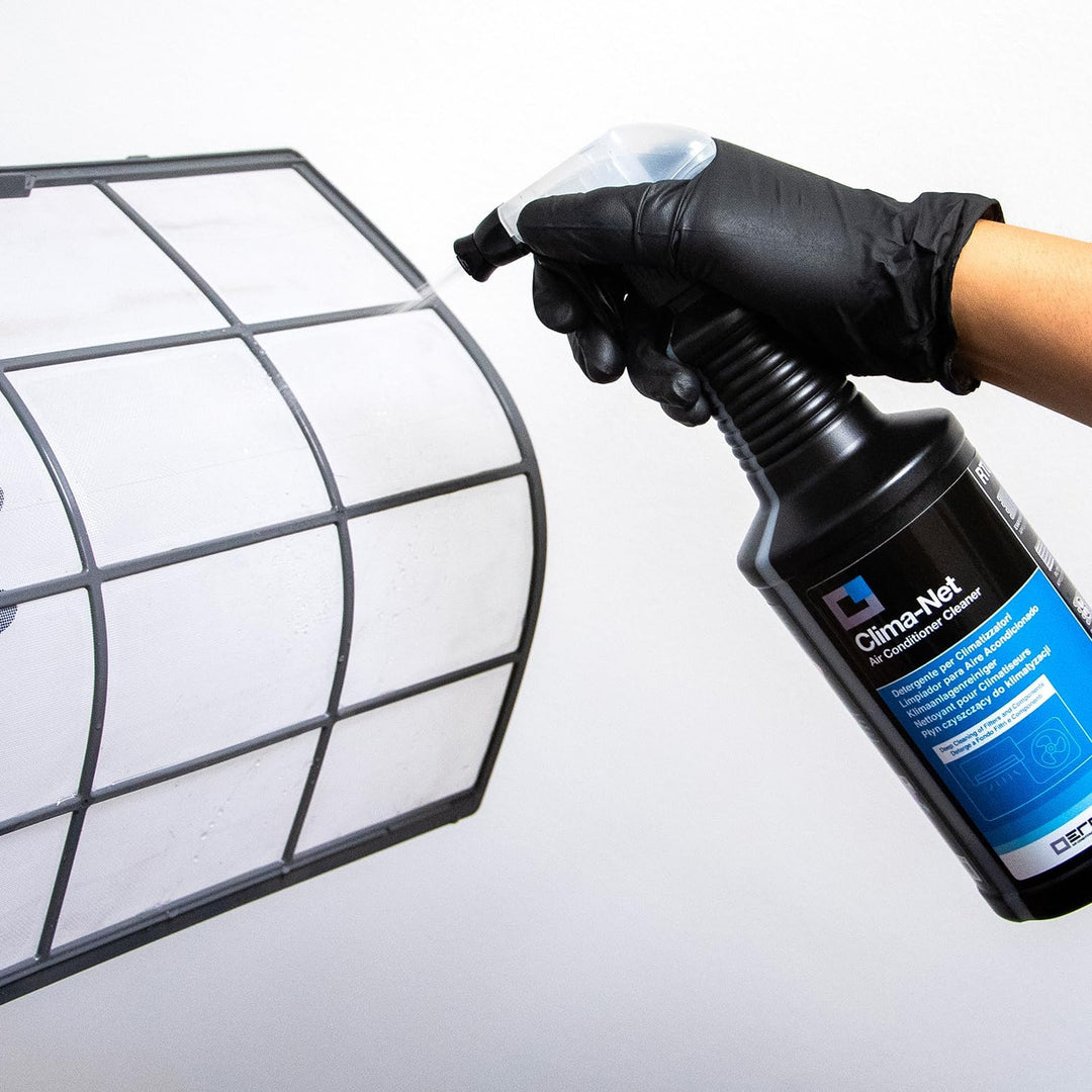 Errecom Kit für die Reinigung der Klimaanlagen, enthält 1L Clima-Net für Innengerät und Filter, 1L B