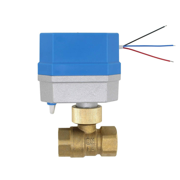 2 Modi - 2 wege motorkugelhahn 12v zonenventil 2 wege ventil elektrisch 1/2 3/4 1 1-1/4 1-1/2 2 zoll