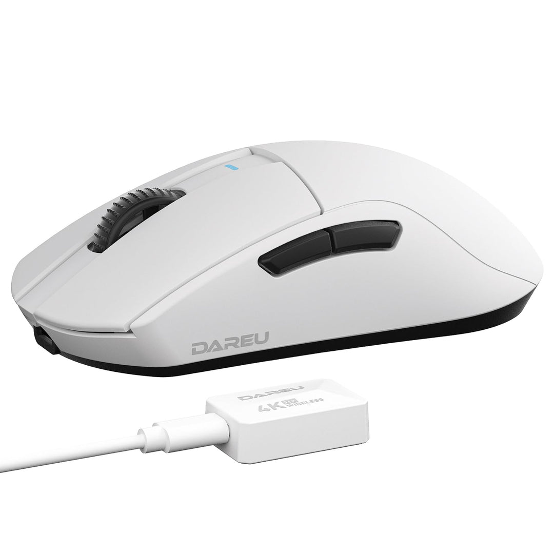 DAREU A950pro 4K Wireless Gaming Mouse: 55 g Ultraleicht, 4 kHz Abtastrate, Optischer Sensor PAW3395