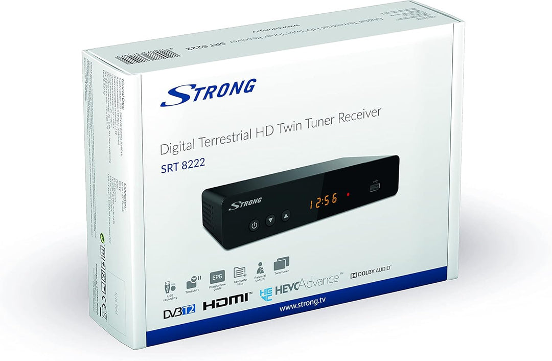 Récepteur TNT HD Double Tuner SRT8222, SRT8222