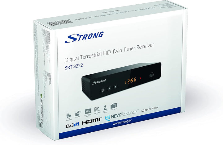 Récepteur TNT HD Double Tuner SRT8222, SRT8222