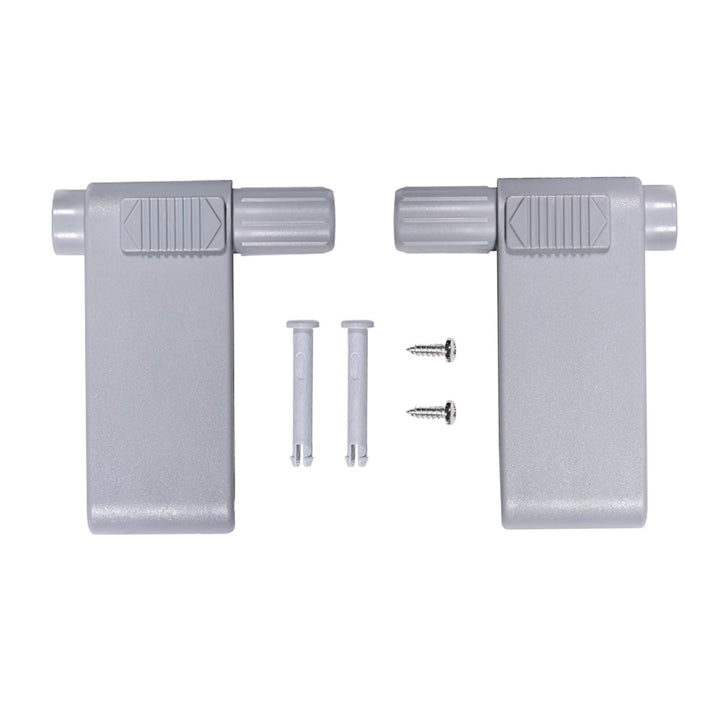 YUCKMZ Dachfenster Griffhebel Set AF/BA 2skt Ersatzteil Kompatibel mit Braas Atelier-Fenster Grau