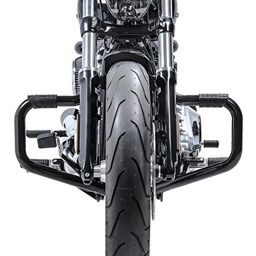 Sturzbügel Mustache II Kompatibel für Harley Davidson Softail 18-21 schwarz