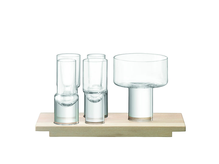 LSA Vodka Servier Set L27cm Klar/Esche *, Set