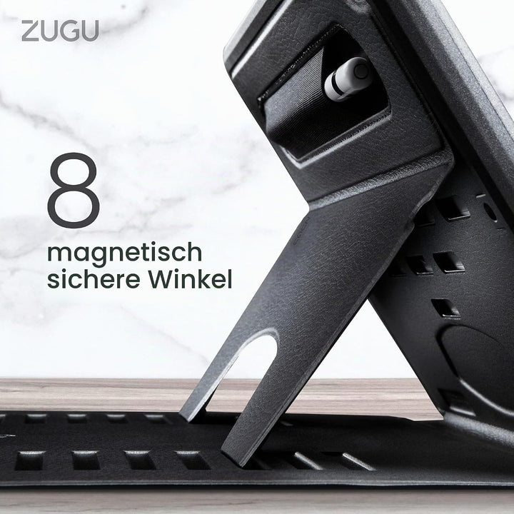 ZUGU iPad Air 5 / Air 4 Hülle 10.9 2022/2020 5. &amp; 4. Generation schlanke Schutzhülle 8 Winkel-Stände