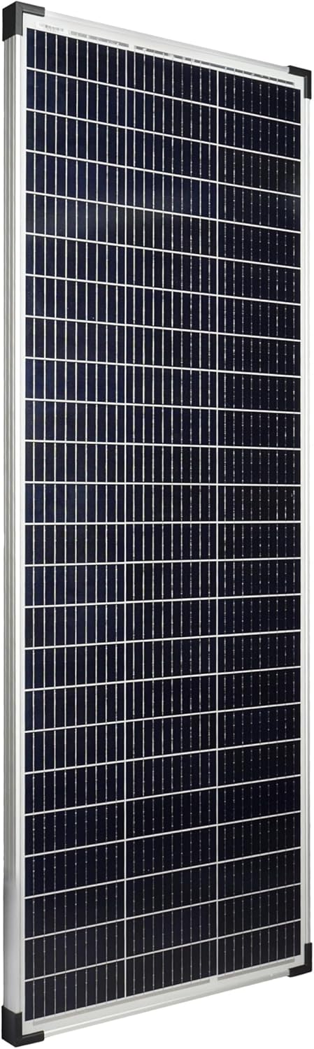 SOLA Frame Mono - monokristalline Solarmodule für Wohnmobil, Garten oder Inselanlagen (130 W High Vo