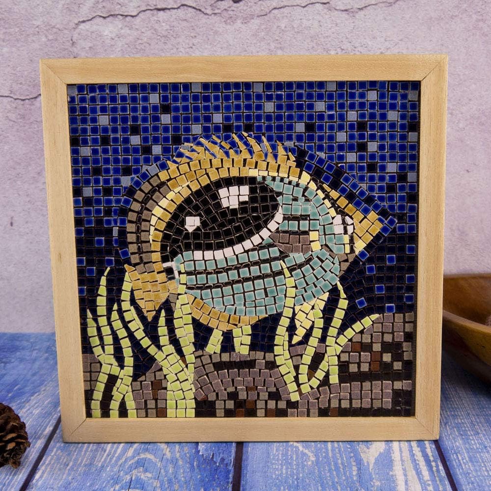 ALEA Mosaic Mosaik bastelset, DIY 20x20cm, Panda, Panda