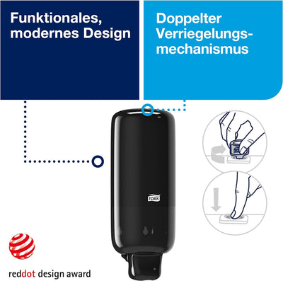 Tork Seifenspender Wandmontage für Schaumseife und Schaum-Händedesinfektion, Elevation - 561508 - Sp